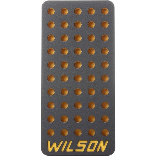 The L.E. Wilson 50-Round Reloading Tray features a durable HDPE design, integrated bullet cup, and high visibility for efficient reloading sessions.