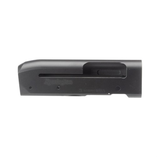 Build your custom tactical shotgun with the Remington V3 Tactical stripped receiver, featuring solid steel construction and a durable matte black finish.