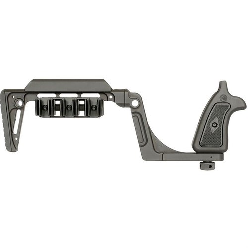 Enhance your Smith & Wesson N-Frame with the Bounty Hunter Stock, offering improved stability, comfort, and a customizable design for better shooting control.