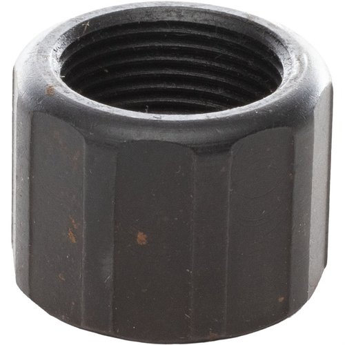 The Remington 5/8x24 Thread Protector offers durable steel construction, Cerakote Graphite Black finish, and tool-free installation for optimal thread protection.