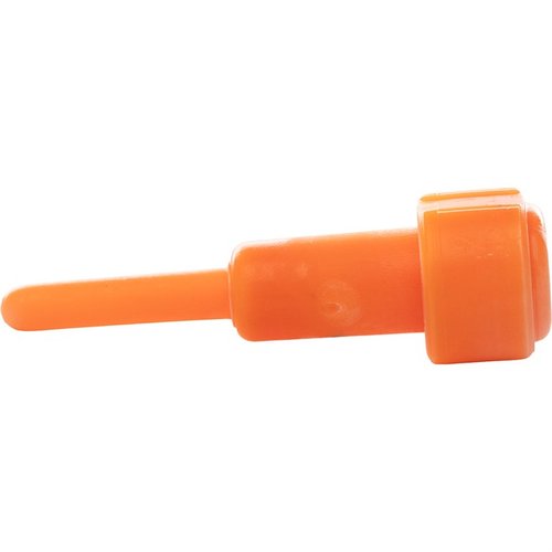 Enhance your Remington 870 with the Boonie Packer Magazine Tube Follower, featuring durable orange polymer for reliable feeding and quick visual indication of emptiness.