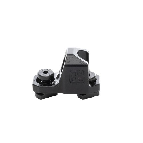 The DIE FREE CO QD Cup Barricade Stop is M-LOK™ compatible, made from durable stainless steel with a Melonite QPQ finish, ensuring quick and reliable barricade support.