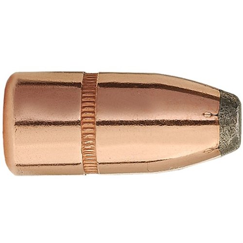 Experience reliable feeding and optimal penetration with Sierra's 35 Caliber (0.355") Flat Nose Rifle Bullets, perfect for big game hunting.