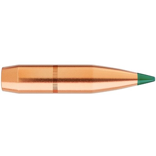 Experience unmatched accuracy with Sierra Tipped GameKing 30 Caliber bullets, featuring optimal expansion, reduced drag, and a boat tail design for stable flight.