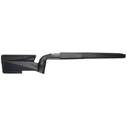 The GRAYBOE Halo UMC Compatible Fixed Stock offers durable polymer construction, ergonomic design, M-LOK slots, QD cups, and a confident grip for long-range shooting.