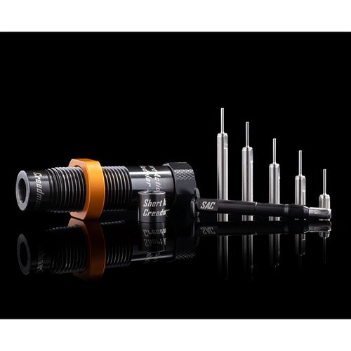 The SAC Modular Sizing Die Kit offers precise neck tension, exceptional concentricity, and versatility for all 6.5 Creedmoor cartridges in one comprehensive package.