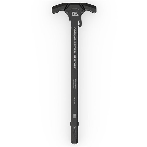 The BREEK ARMS Sledgehammer Omni-Buster Charging Handle offers superior gas mitigation, ambidextrous design, and robust construction for reliable performance.