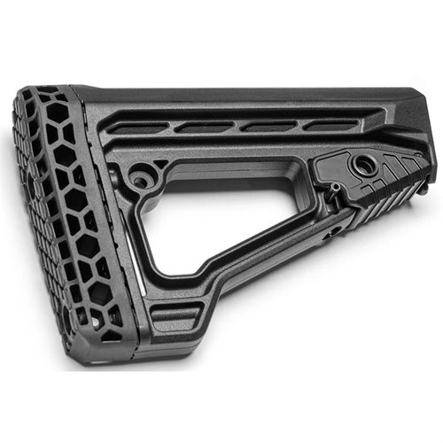 Upgrade your AR-15/308 with the ARKUS Adjustable Stock, featuring aggressive styling, quick length adjustments, and a high grip recoil pad for enhanced control.