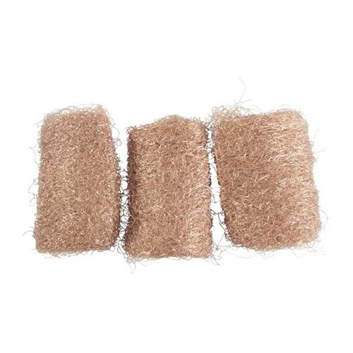 BRONZE WOOL offers a rust-free, less abrasive alternative to steel wool, ideal for gently cleaning blued guns and finishing stocks without damage.