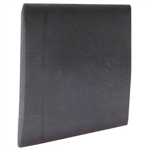 The KICK-EEZ Small Slip-On Recoil Pad enhances shooting comfort by reducing recoil impact, fitting stocks from 4½