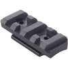 J P ENTERPRISES DIRECT THREAD MODULAR RAIL PICATINNY ALUMINUM BLACK 2"