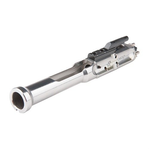 Experience enhanced rapid fire handling with the JPBC-3 Low Mass Complete Bolt Carrier Group, featuring a durable 9310 steel bolt and superior QPQ finish.