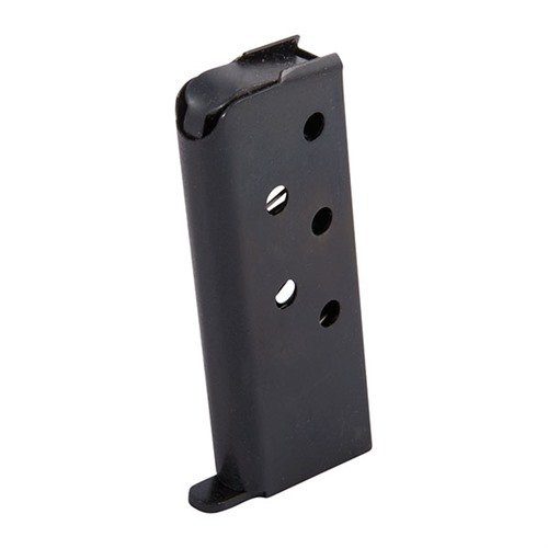 Keep your Colt Pre-War .25 functioning smoothly with this 6-round magazine from TRIPLE-K, featuring durable steel construction and a perfect fit guarantee.