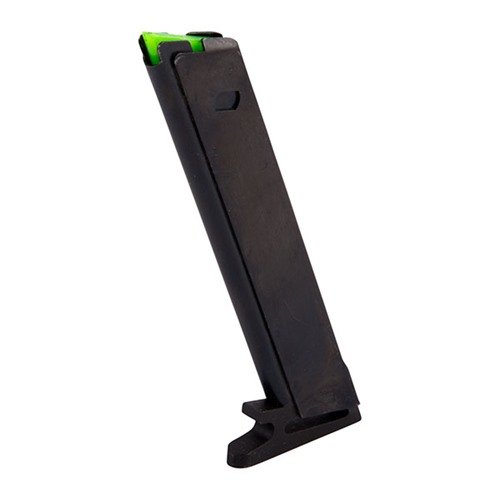 Ensure your High Standard Military .22 pistol stays operational with this 10-round magazine, featuring durable steel construction and guaranteed reliability.