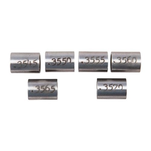 Enhance accuracy with the Manson Precision .357 Cal. Throating Reamer, featuring removable pilots for optimal fit and uniform cylinder throat diameter.