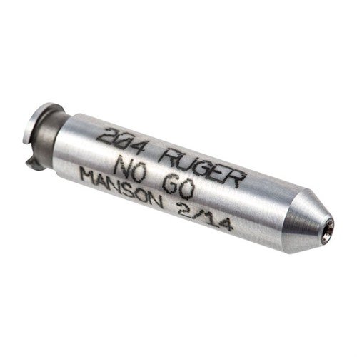 Ensure safe firearm operation with Manson Precision Rimless Cartridge Headspace Gauges, featuring precise machining, durable steel construction, and caliber specificity.