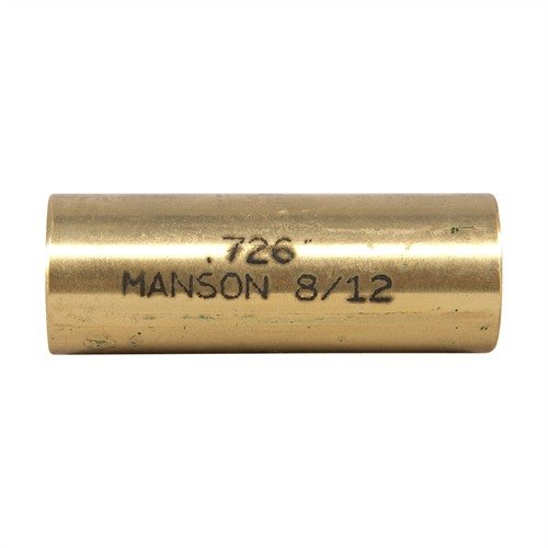 Achieve fast, accurate choke tube installations with the Manson Precision 12 Gauge .726" Bushing, precision ground to fit both reamer and tap for versatility.