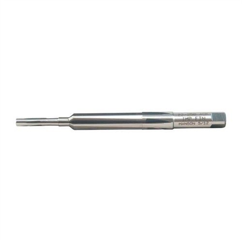 .22/250 Ackley Imp. finish reamer by Manson Precision ensures precise chambering with M7 steel, integral throater, and solid pilots for exceptional accuracy.
