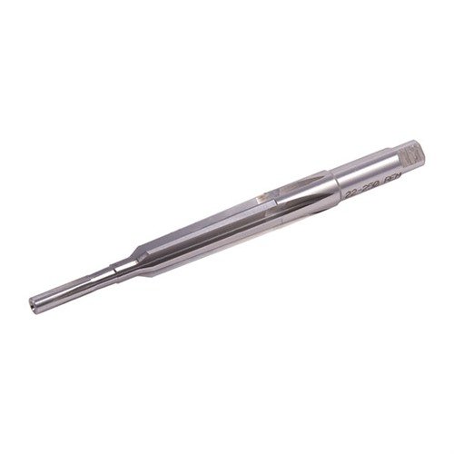 .22/250 Finisher reamers by Manson Precision ensure precise chambers with M7 steel, integral throater, and solid pilots for outstanding accuracy and customization.