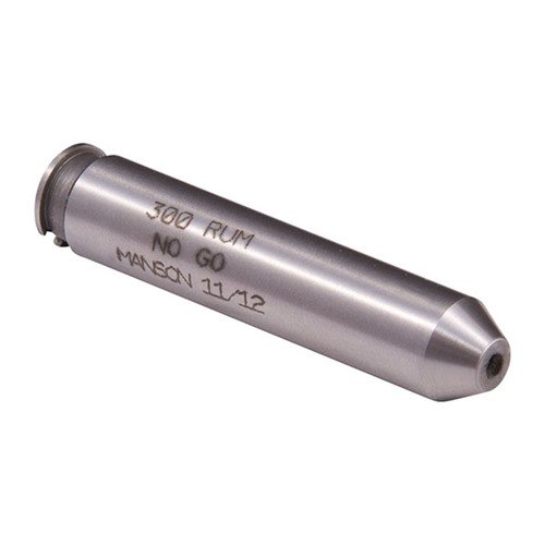 Ensure safe firearm operation with Manson Precision Rimless Cartridge Headspace Gauges, featuring precision machining, durable steel, and a wide range of calibers.