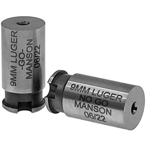 Ensure optimal firearm performance with Manson Precision Rimmed Cartridge Headspace Gauges, crafted from durable M7 high-speed steel for precise measurements.