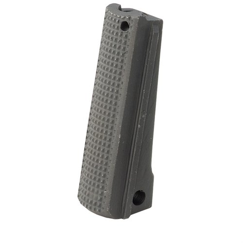 Enhance your grip and recoil control with the John Masen Checkered Mainspring Housing, made from solid steel with 20 LPI checkering for superior performance.