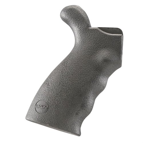 The ERGO 2 GRIP-SUREGRIP® offers an ergonomic design with finger grooves and a non-slip surface for enhanced comfort, accuracy, and weapon control.