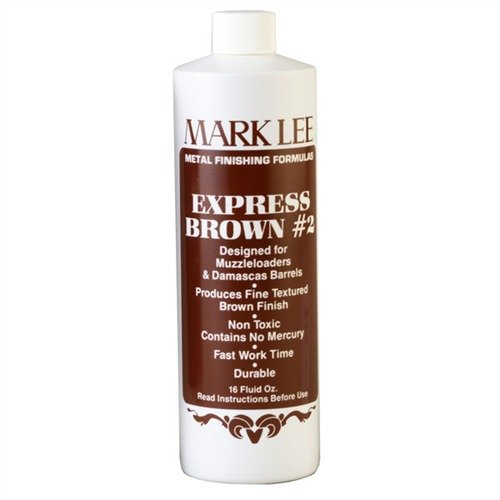 Achieve stunning browns effortlessly with MARK LEE EXPRESS BROWN #2; no boiling required, just apply with a propane torch for a flawless finish.