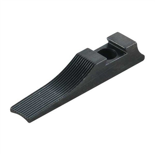 Enhance your rifle with Marble Arms' solid steel dovetail front ramp, custom fitting for various sight blades and compatible with a wide range of rifles.