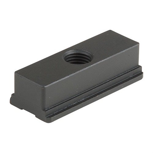 MGW's Slide Shoes offer firearm-specific clamping for precision, compatible with various models, ensuring secure handling during sight adjustments.