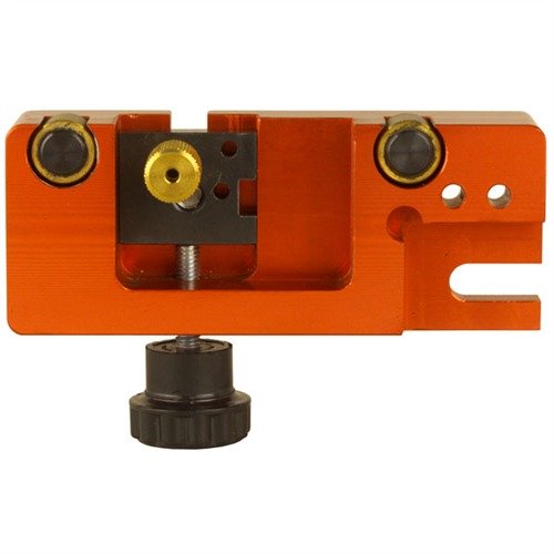 Achieve precise sear engagement with the ULTIMATE 1911 SEAR JIG, featuring roller-guided stoning, adjustable angles, and secure sear locking for a crisp trigger pull.