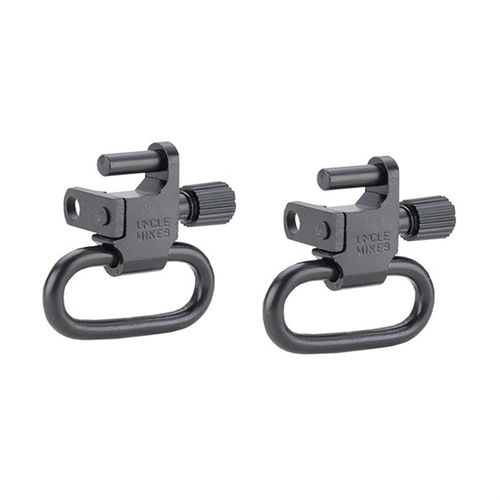 Uncle Mike's Quick Detach Swivels offer secure, positive locking and easy detachment for 1