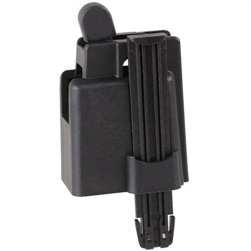 The UZI Mag Loader by MAGLULA LTD. simplifies loading 9mm UZI magazines, enhancing speed and efficiency while reducing thumb fatigue for a smoother shooting experience.