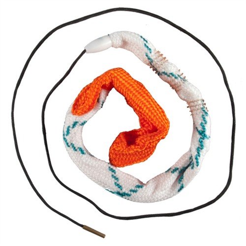 The Bushnell VIPER Boresnake offers a heavy-duty, all-in-one cleaning system with 50% more scrubbing surface, built-in bronze brushes, and is washable for repeated use.