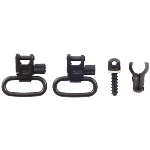 Discover Uncle Mike's Quick Detach Swivels for secure, easy attachment to your firearm, featuring positive locking and compatibility with various models.