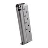 Enhance your 1911 9mm's performance with Metalform's 9RD magazine featuring a front ramp for smooth feeding, durable stainless steel construction, and reliable flat follower.