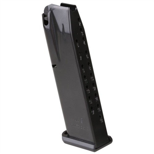 Experience reliable performance with the MEC-GAR 18-Rd M9/M92 Magazine, featuring a hardened carbon steel body and anti-friction coating for smooth operation.