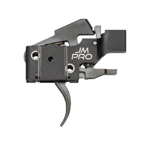Enhance your AR-15 with the Mossberg JM Pro Trigger, featuring a 4lb pull weight, crisp feel, easy drop-in installation, and adjustable overtravel.