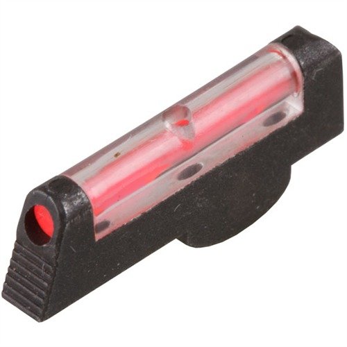 Enhance your shooting accuracy with the HIVIZ Overmolded Front Sight, featuring a durable steel body and a bright red LightPipe for improved visibility in all light conditions.