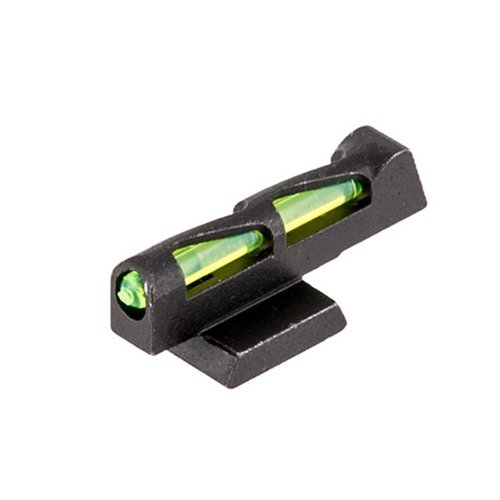 Enhance your accuracy with the HIVIZ LITEWAVE Front Sight, featuring a durable design, optimal light gathering, and interchangeable LitePipes in red, green, and white.