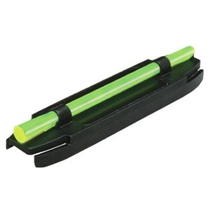 Enhance your shooting accuracy with the HIVIZ M-400 Fiber Optic Sight, featuring light-gathering polymer rods, customizable colors, and strong magnets for stability.