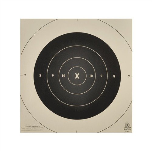 Get precision with B-6 (CP) targets, ideal for airguns to high power shooting. 10½