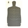 Enhance your shooting skills with the B-27 black targets, featuring precise scoring rings and various sizes for versatile practice at different distances.