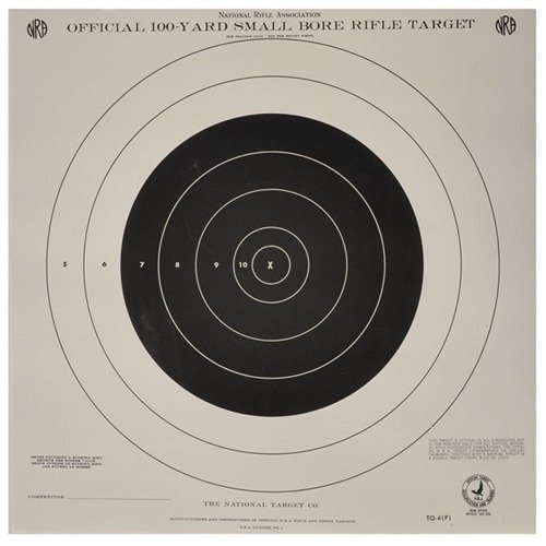 The TQ-4 (P) 100-Yard Official Practice Target is perfect for all shooting disciplines, featuring a 14