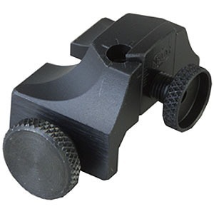 The NECG Rifle Weaver Rear Sight offers adjustable windage and elevation, easy attachment to Weaver-style bases, and excellent accuracy in low light conditions.