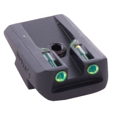 Upgrade your Taurus 24/7 OSS with Novak low-profile sights featuring Fiber Optic or Tritium inserts for quick targeting in any light, ensuring precision and durability.