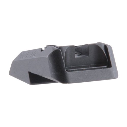 The Novak LoMount® 1911 rear sight offers adjustable elevation and windage, enhanced durability, and easy installation with the same front sight height.