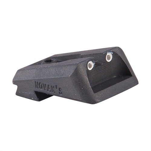 The Novak Kimber Classic Carry Rear Night Sight offers a low-profile design for snag-free draws, fast sight pickup, and is compatible with factory dovetails.