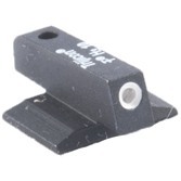 Enhance your shooting accuracy with Novak's TARGET RING Tritium Front Sight, featuring a bright Tritium dot and a durable dovetail mount for easy adjustments.