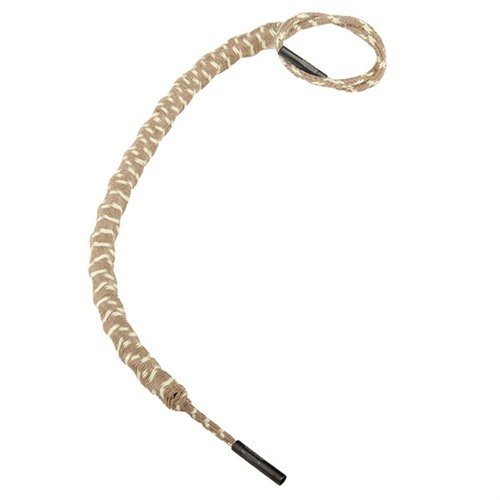 The OTIS 45CAL RIPCORD cleans Breech-to-Muzzle effortlessly, featuring heat-resistant Nomex® fibers for superior fouling removal and a durable, non-scratch brass design.